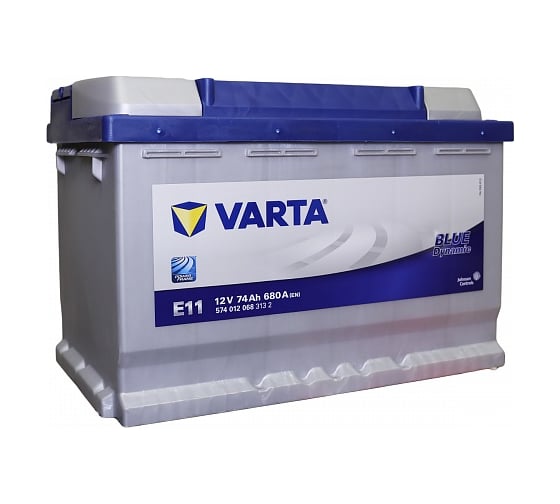 Аккумуляторная батарея VARTA 6СТ74з BD 574 012 068 317 2 E1 1