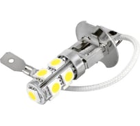 Автолампа SKYWAY диод H3, 9 SMD диодов 1-конт белая S08201013