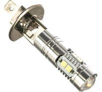 Автолампа диод SKYWAY H1, 12-24V 30W 10 SMD диодов 1-конт, белая S08202034 15969678