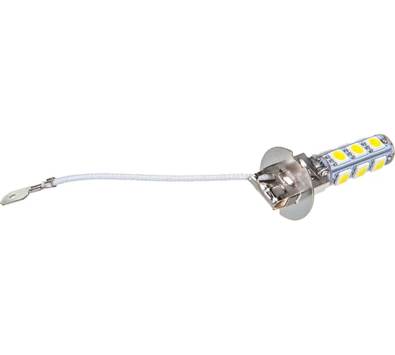 Автолампа SKYWAY диод H3, 24V 13 SMD диодов 1-конт, белая S08202026
