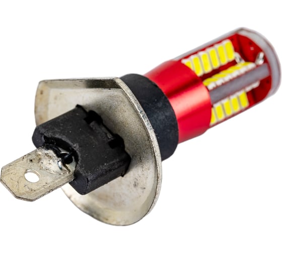 Автолампа SKYWAY диод H1 12/24V 57 SMD диодов 1-конт белая, 2 шт. S08201262