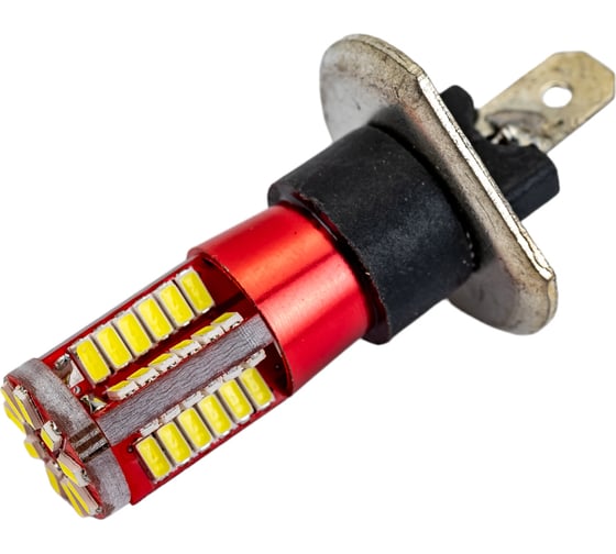 Автолампа SKYWAY диод H1 12/24V 57 SMD диодов 1-конт белая, 2 шт. S08201262