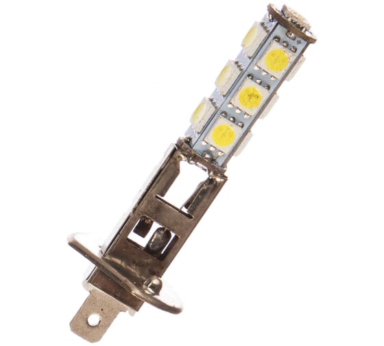 Автолампа SKYWAY диод H1, 13 SMD диодов 1-конт, белая S08201001 - выгодная цена, отзывы, характеристики, фото - купить в Москве и РФ