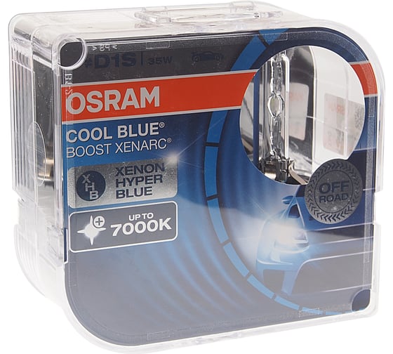 Автолампа OSRAM D1S 35 PK32d-2 XENON COOL BLUE BOOST 66140CBB-HCB