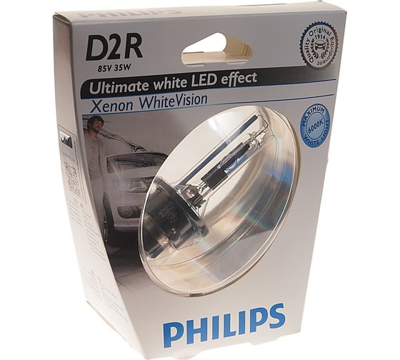 Автолампа PHILIPS D2R 35 P32d-3 XENON VISION 6000K 85V, 1.2 OLD 85126WHVS1 1