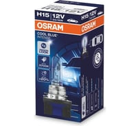 Автолампа OSRAM H15 15, 55 PGJ23t-1 BLUE INTENSE 3700K 12V, 1, 10 64176CBI