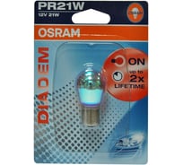 Автолампа OSRAM PR21W BAW15s DIADEM RED 12V, 1, 10, 50 7508LDR-01B