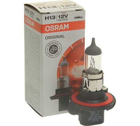 Автолампа OSRAM H13 60, 55 P26.4t 12V, 1, 10, 100 HIT 9008