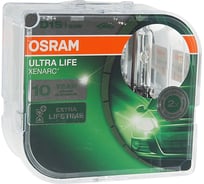 Автолампа Osram D1S 35 PK32d-2 XENON ULTRA LIFE 12V, 2шт ,1,10 66140ULT-HCB