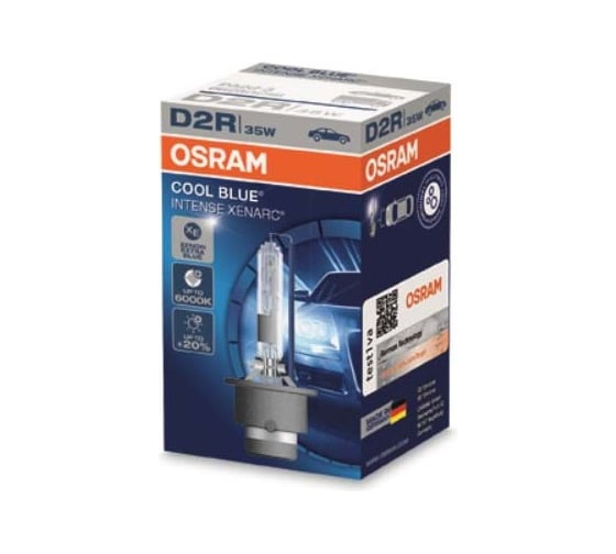 Автолампа OSRAM D2R 35 P32d-3+20% XENON BLUE INTENSE 6000K 85V, 1, 10 66250CBI