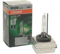 Автолампа OSRAM D3S 35 PK32d-5+70% XENON ULTRA LIFE 4150K 42V, 1, 10 66340ULT