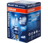 Автолампа Osram H4 60,55 P43t-38+90 NIGHT PLUS 12V ,1,100 OLD 64193NBP
