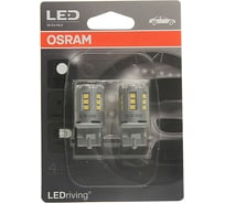 Автолампа Osram W21W W3 16d LED, 2шт 12V ,1,10,50 7705CW-02B