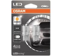 Автолампа OSRAM W21, 5W W3 16q LED AMBER, 2 шт. 12V, 10, 50 7715YE-02B