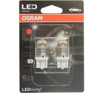 Автолампа OSRAM W21,5W W3 16q LED RED, 2 шт. 12V, 10, 50 7915R-02B 16035277