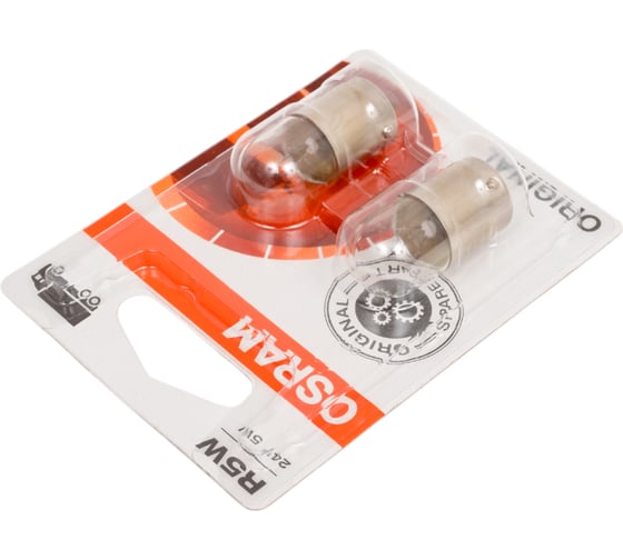 Автолампа OSRAM R5W BA15s, 2 шт. 24V, 1, 10 5627-02B