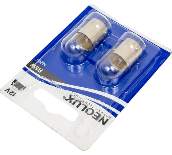 Автолампа NEOLUX R5W BA15s блистер, 2шт 12V 1 10 N207-02B