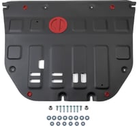 Защита картера и КПП + комплект крепежа АвтоБроня сталь GAC GS8 2023-, V-2.0, АКПП, 4WD. 111.03403.1