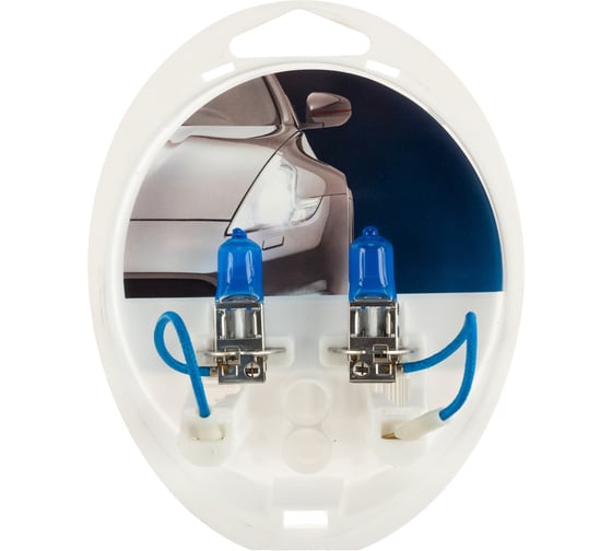 Автолампа PHILIPS H3, 55 PK22s DIAMOND VISION 5000K 2 шт. 12V 1,5,30 12336DVS2