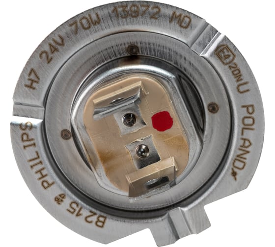 Автолампа PHILIPS H7, 70 PX26d MASTER DUTY 24V 1,10,100 HIT замена P-13972HD 13972MDC1