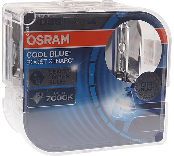 Автолампа OSRAM D3S 35 PK32d-5 XENON BLUE BOOST 7000K, 2шт 12V, 1, 10 66340CBB-HCB