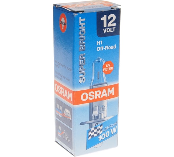 Автолампа OSRAM H1 100 P14.5s SUPER BRIGHT OFF-ROAD 12V, 10, 100 HIT 64152SB