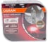 Автолампа Osram H1 55 P14.5s+100 NIGHT SILVER, 2шт 12V ,1,10 64150NBS-HCB 1