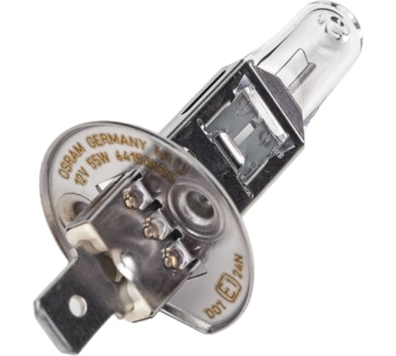 Автолампа OSRAM H1 55 P14.5s+100% NIGHT SILVER 12V, 1, 10 64150NBS