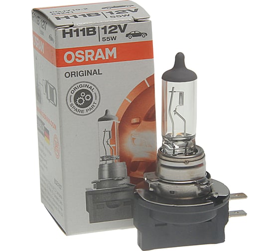 Автолампа OSRAM H11B 55 PGJY19-2 12V, 1, 10, 100 64241