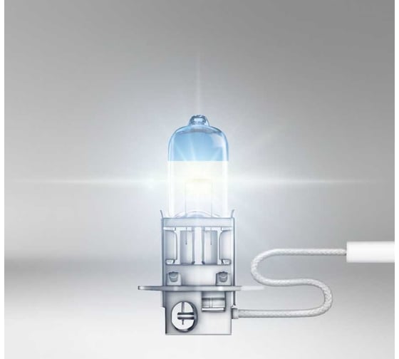 Автолампа OSRAM H3 55 PK22s+150% NIGHT LASER 3400K 12V, 1, 10 64151NL