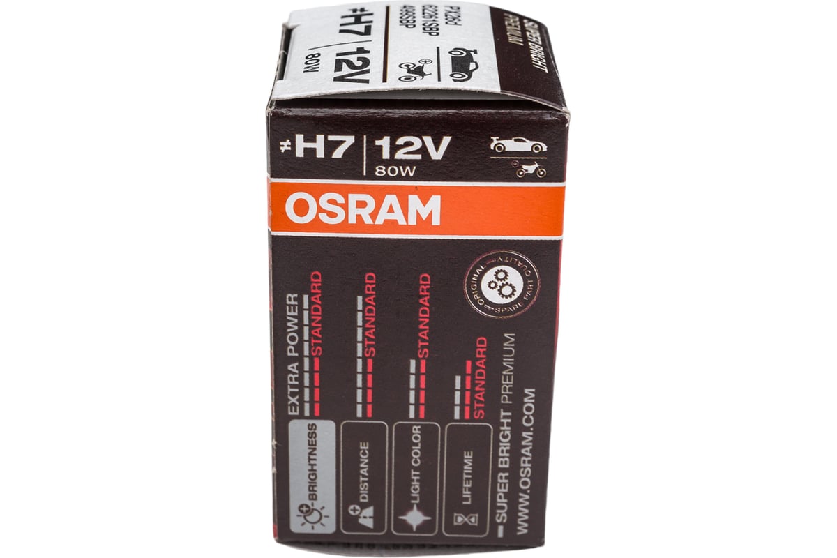 Автолампа OSRAM H7 80 PX26d SUPER BRIGHT RALLY 12V, 10, 100 62261SBP