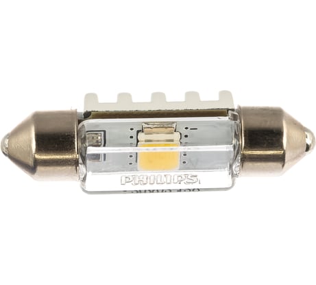 Автолампа PHILIPS C5W SV8.5,8, 35 мм 2 SMD LED VISION 4000K 12V 1,10 128584000KX1