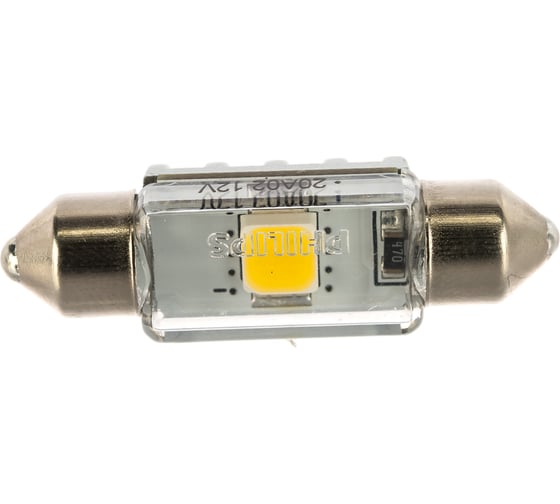 Автолампа PHILIPS C5W SV8.5,8, 35 мм 2 SMD LED VISION 4000K 12V 1,10 128584000KX1