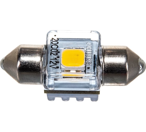 Автолампа PHILIPS C5W SV8.5,8, 30 мм LED X-TREME VISION 4000K 12V 1,10 129404000KX1