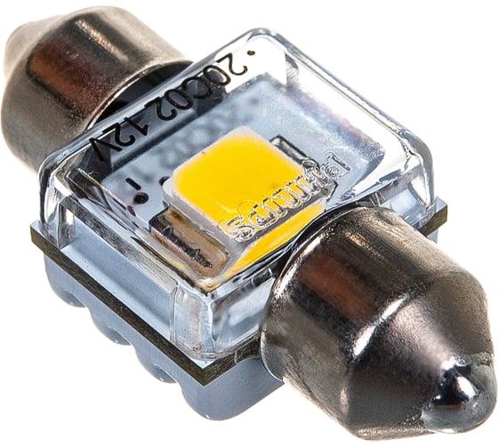 Автолампа PHILIPS C5W SV8.5,8, 30 мм LED X-TREME VISION 4000K 12V 1,10 129404000KX1