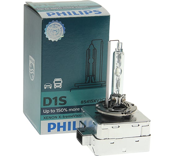 Автолампа PHILIPS D1S 35 PK32d-2+150% XENON X-TREME VISION gen2 4800K 85V 1,2 85415XV2C1