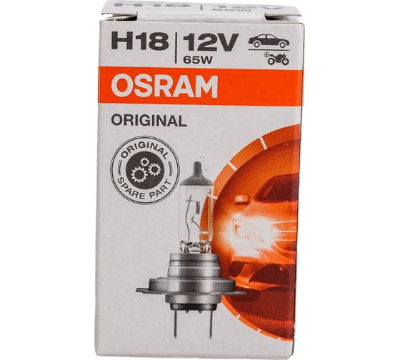 Автолампа OSRAM H18 65 PY26d-1 12V 64180L