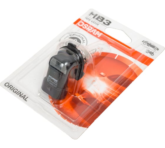 Автолампа OSRAM HB3, 9005 60 P20d 12V, 1, 10, 100 9005-01B