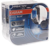 Автолампа Osram HB4,9006 80 P22d+50 BLUE BOOST 5000K, 2шт 12V ,1,10 69006CBB-HCB
