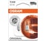 Автолампа T4W BA9s 2 штуки 24В 1.10 3930-02B Osram 651813 1