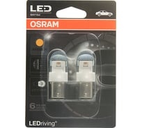 Автолампа Osram P21,5W BAY15d LED AMBER, 2шт 12V ,1,5 1557YE-02B