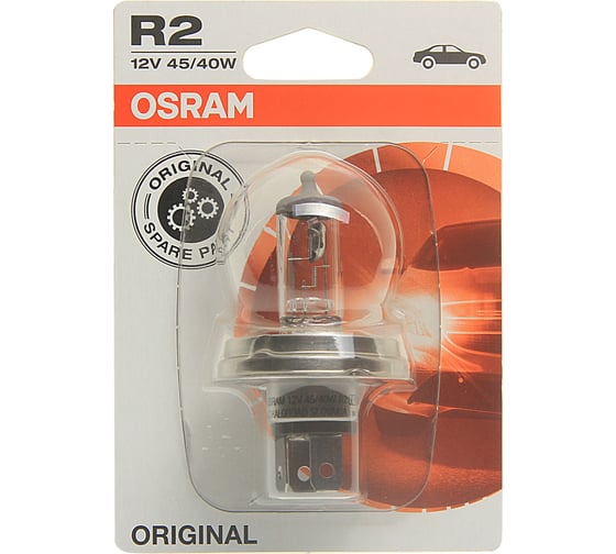 Автолампа OSRAM R2 45/40 P45t-41 HALOGEN 12V, 1, 10, 100 64183-01B 1
