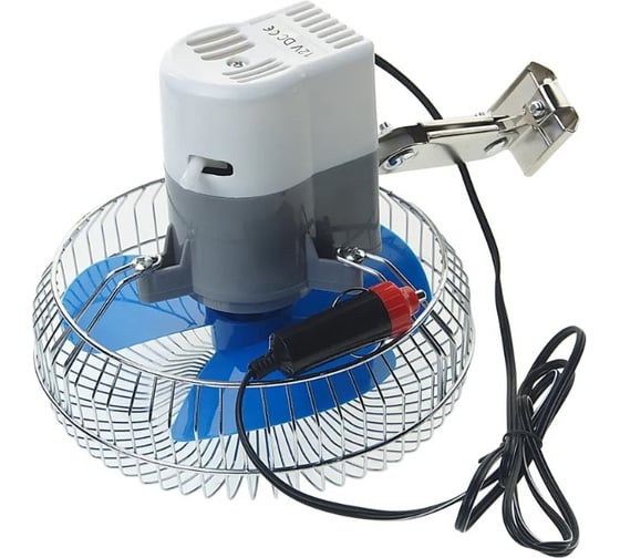 Вентилятор Megapower 16 см, с решеткой, металл, 12 В M-502-12