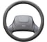 Оплетка SKYWAY Art-4 L cерая экокожа S01102316 2