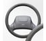 Оплетка SKYWAY Art-4 L cерая экокожа S01102316 3