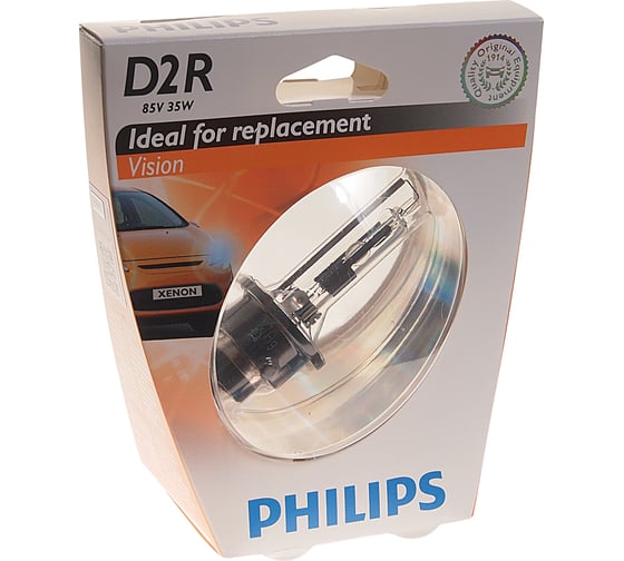 Автолампа PHILIPS D2R 35 P32d-3 XENON VISION 4600K 85V 1,2 85126VIS1 1