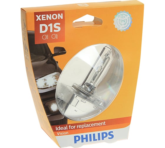 Автолампа PHILIPS D1S 35 PK32d-2 XENON VISION 4600K 85V 1,2 85415VIS1