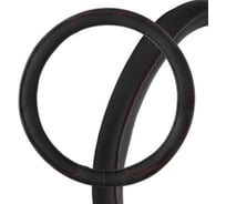 Оплетка SKYWAY Art-8 L черная экокожа S01102130