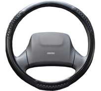 Оплетка SKYWAY Comfort-1 L Черная экокожа S01102014