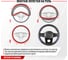 Оплетка SKYWAY Combo-2 M черно/синяя экокожа S01102065 4